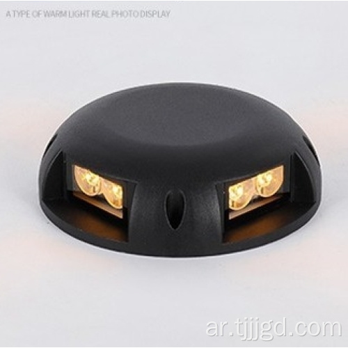 أضواء قذيفة السلاحف للخطوات